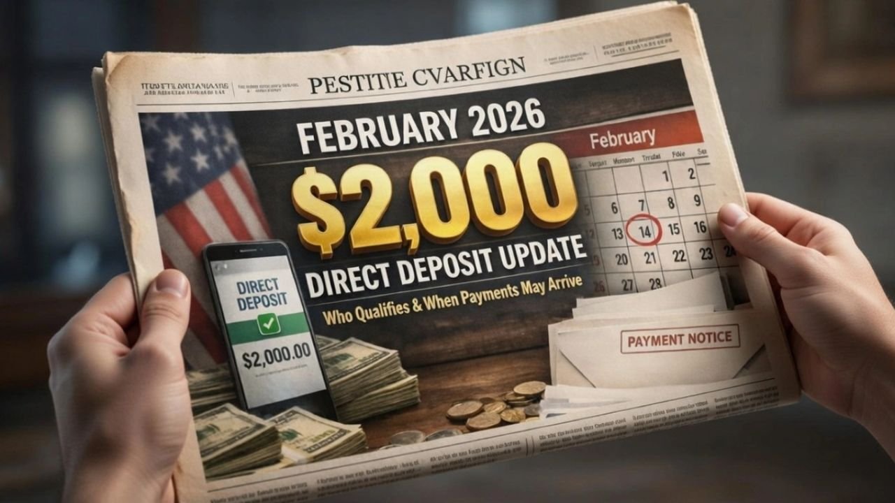 $2,000 Direct Deposit in February 2026: Who Qualifies and When to Expect It