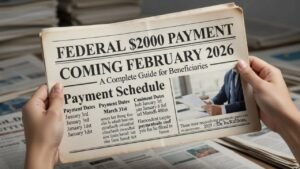 $2,000 Federal Payment Expected February 2026: Eligibility and What to Know