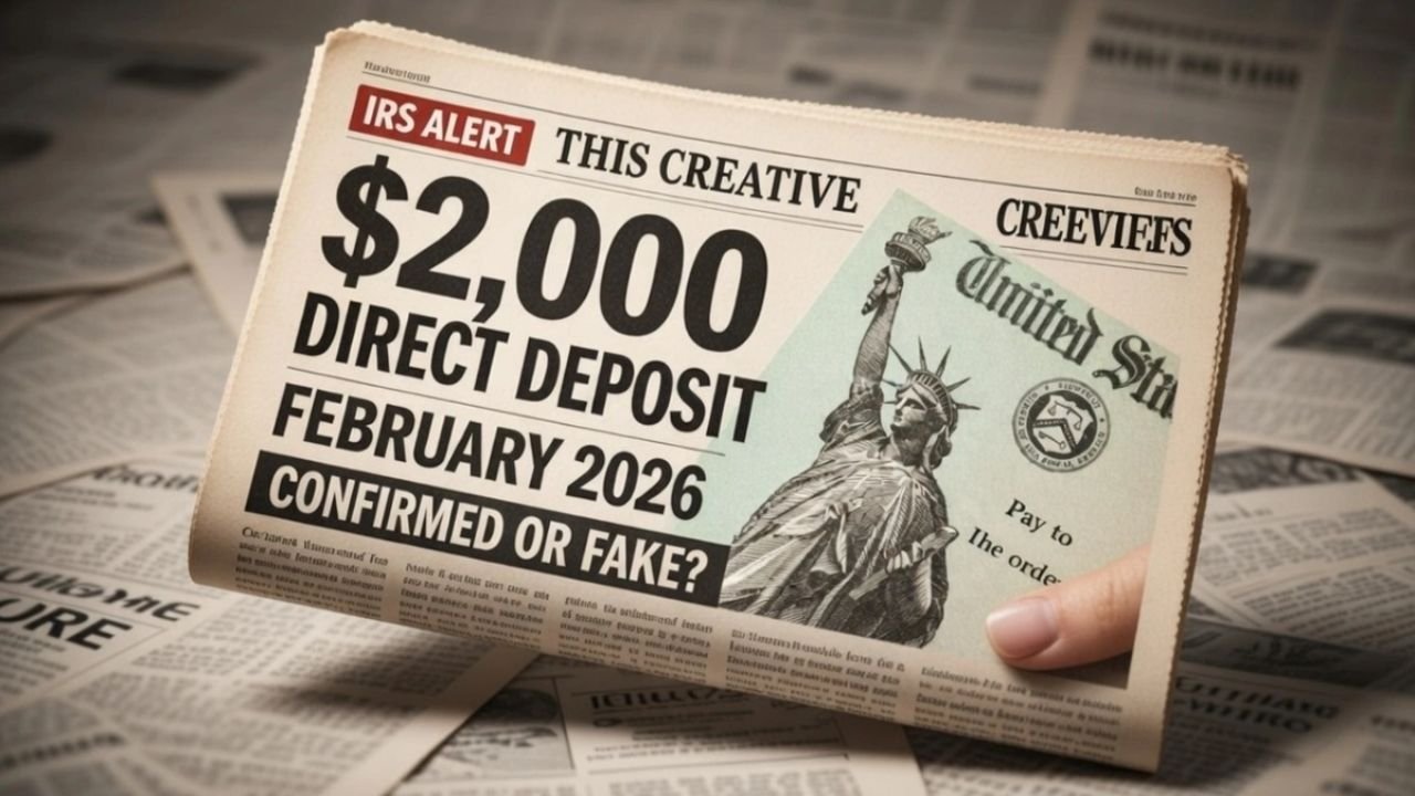 $2,000 IRS Payment February 2026: What’s Officially Confirmed and What’s Just a Rumor?