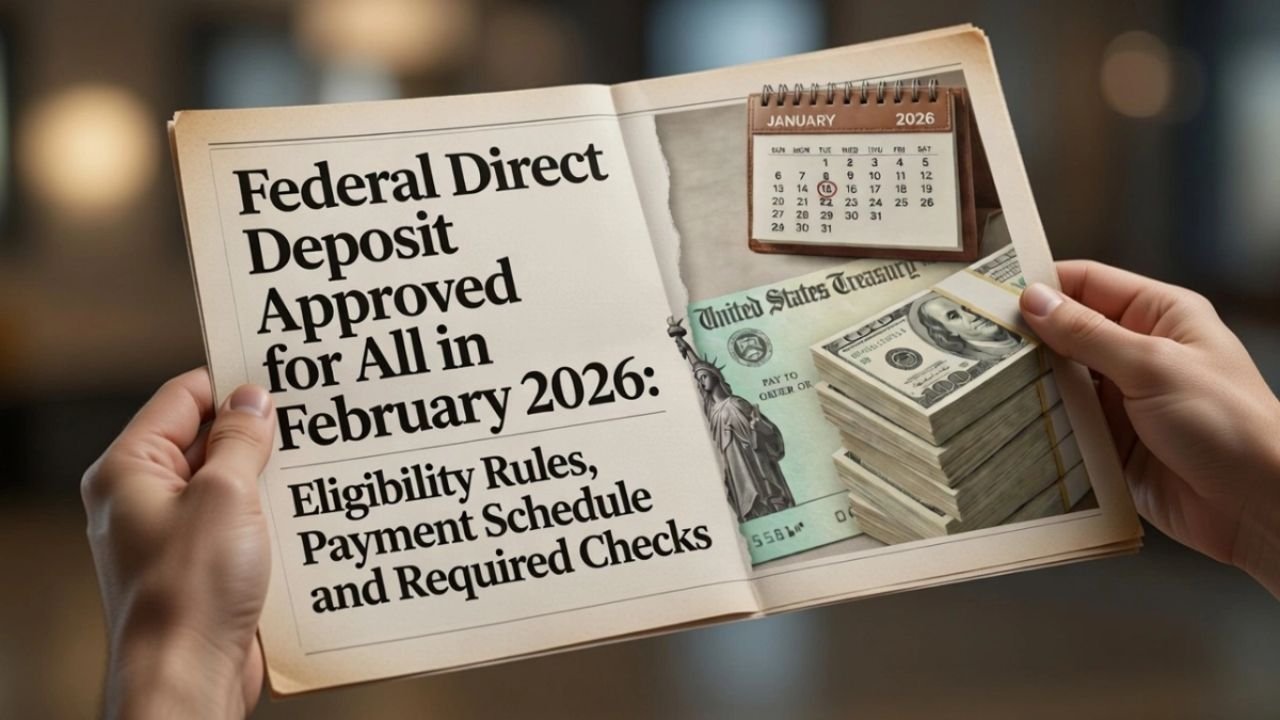 Approved! $2,000 Federal Direct Deposit for February 2026 | Who Qualifies?