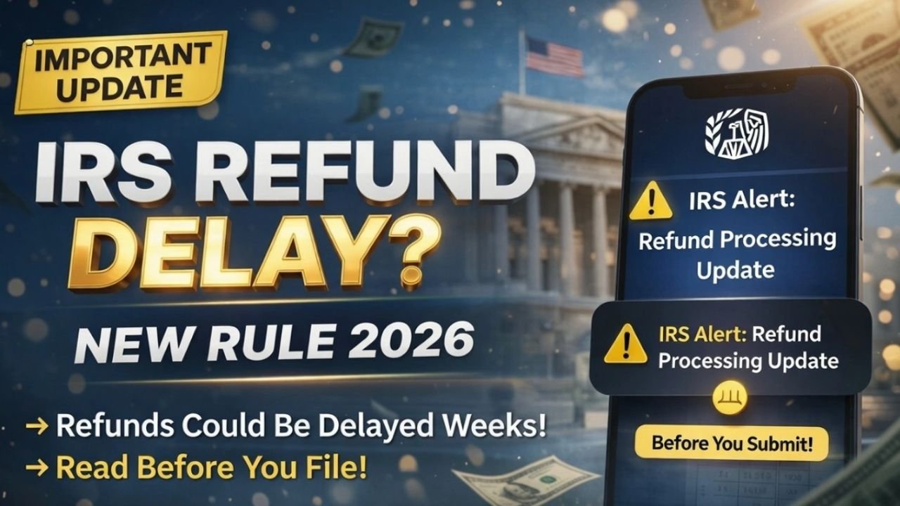 Avoid Refund Delays: IRS 2026 Processing Rule Explained for Taxpayers Before Filing