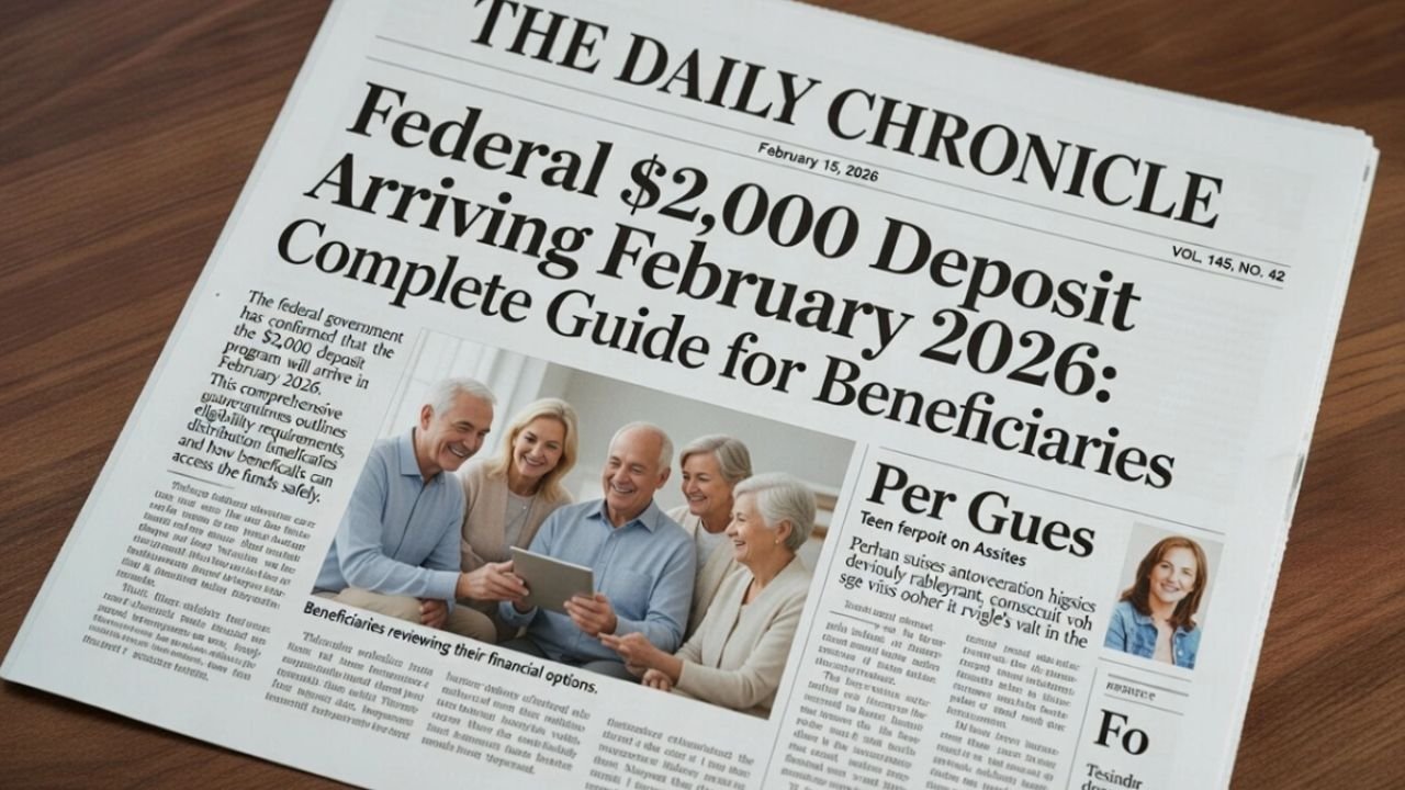 Big February Relief? The Truth Behind the $2,000 Federal Deposit Claims