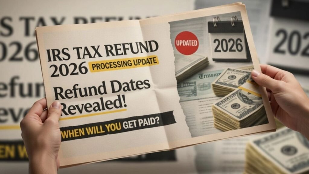 Breaking Today: IRS Tax Refund 2026 Processing Timelines and Key Rule ...