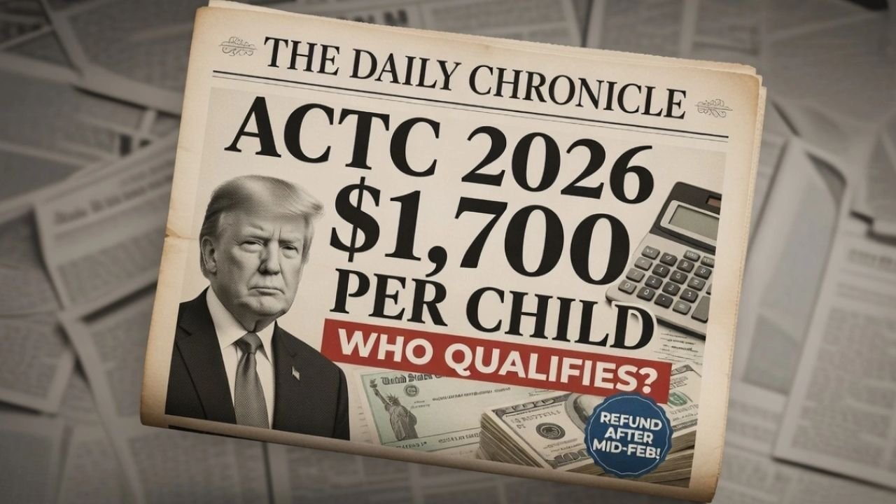 Get Extra Tax Refund in 2026: Additional Child Tax Credit (ACTC) Eligibility and Claim Tips