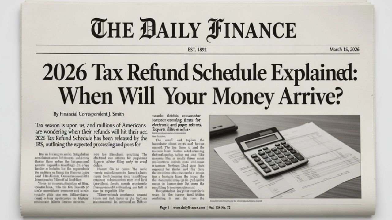 IRS 2026 Refund Schedule: Fastest Ways to Get Your Money