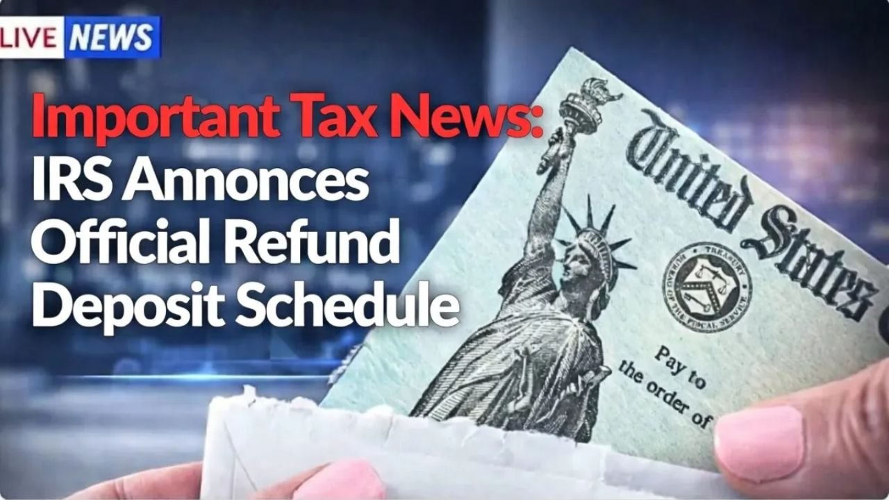 IRS Announces 2026 Tax Refund Deposit Schedule: What You Need to Know