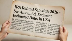 IRS Tax Refund Deposit Schedule 2026: What U.S. Taxpayers Need to Know