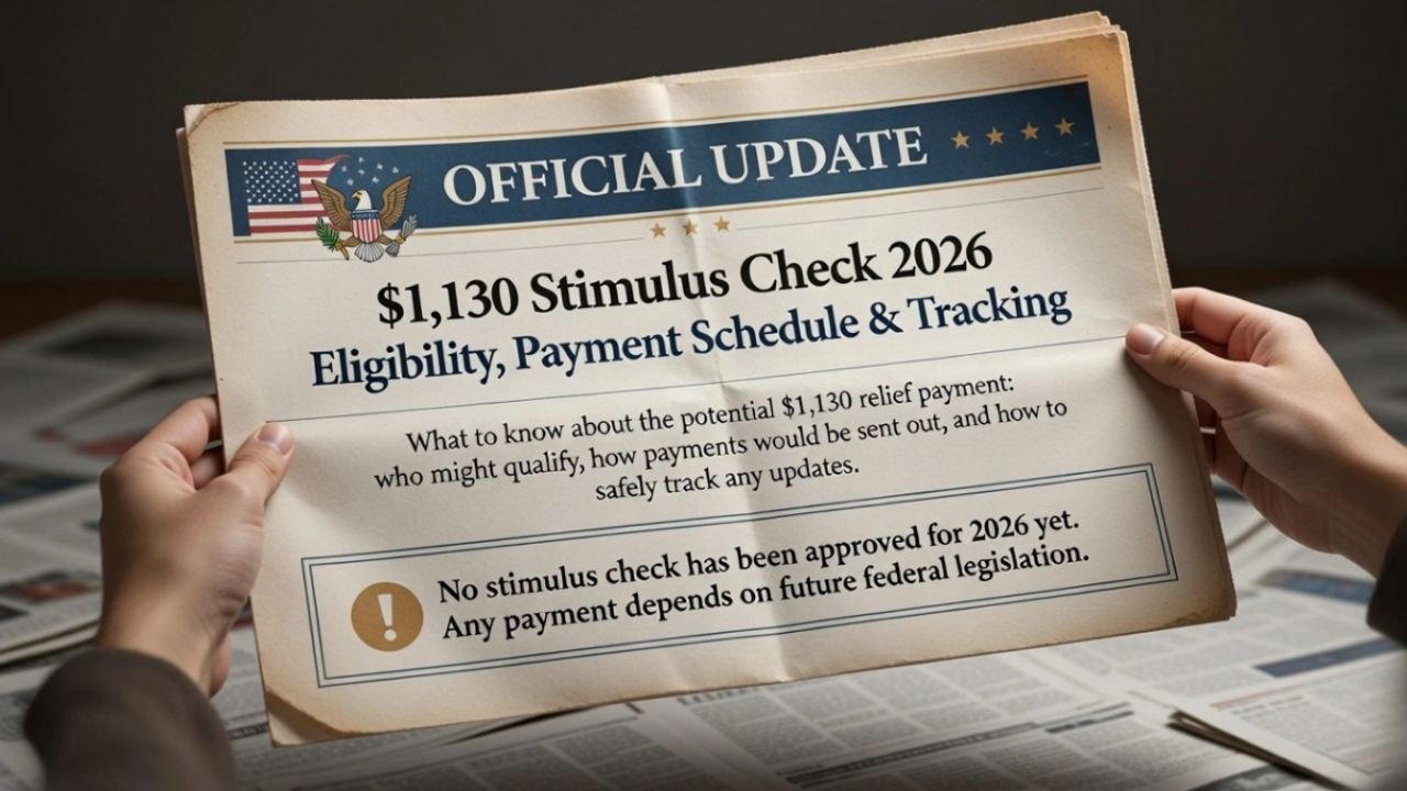 Massive Boost? The Truth Behind the $1,130 Stimulus Payment Scheduled for 2026